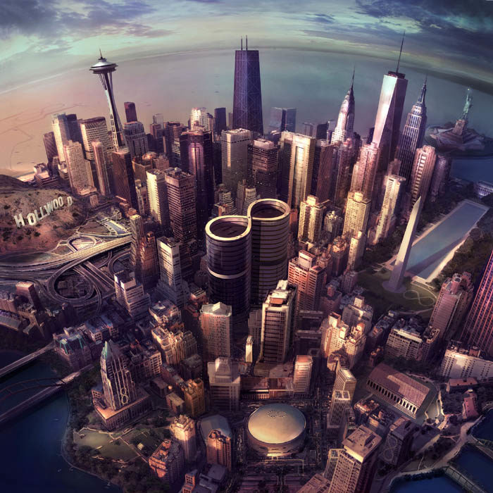 Foo Fighters "Sonic Highways" fot. Sony Music/NajlepszePiosenki.pl